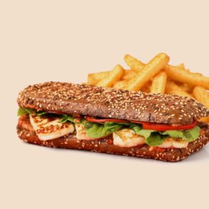 Grilled Halloumi Sandwich